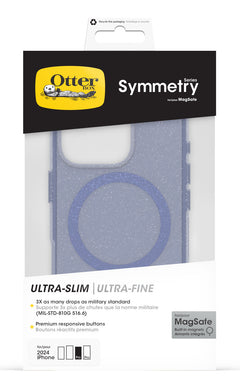 Custodia Symmetry Clear for MagSafe per iPhone 16 Pro - Viola
