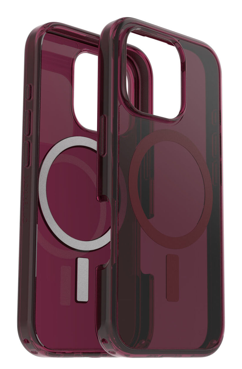 Custodia Symmetry Clear for MagSafe per iPhone 16 Pro - Bordeaux