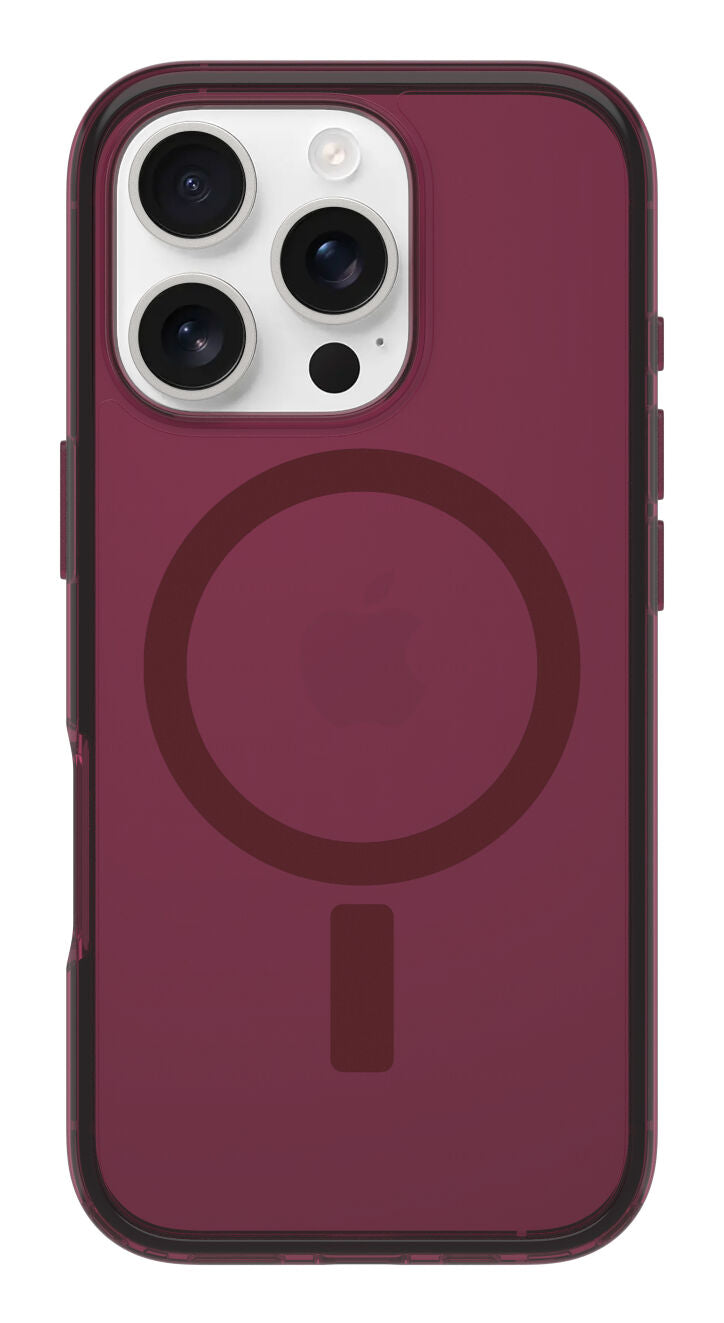 Custodia Symmetry Clear for MagSafe per iPhone 16 Pro - Bordeaux