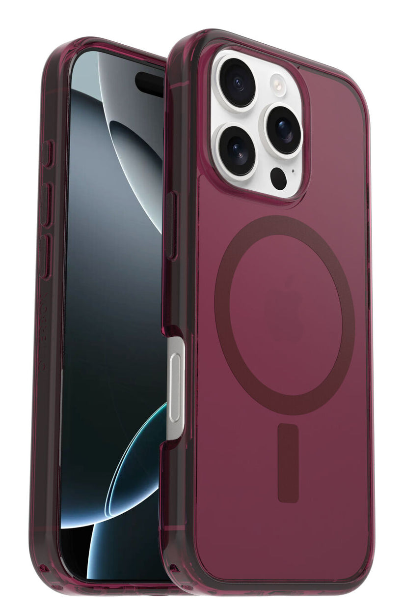 Custodia Symmetry Clear for MagSafe per iPhone 16 Pro - Bordeaux