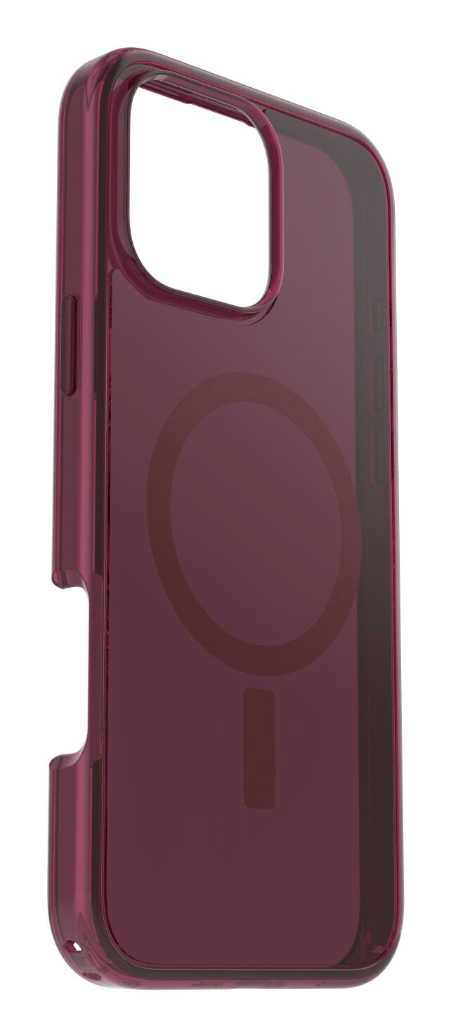 Custodia Symmetry Clear for MagSafe per iPhone 16 Pro Max - Borgogna