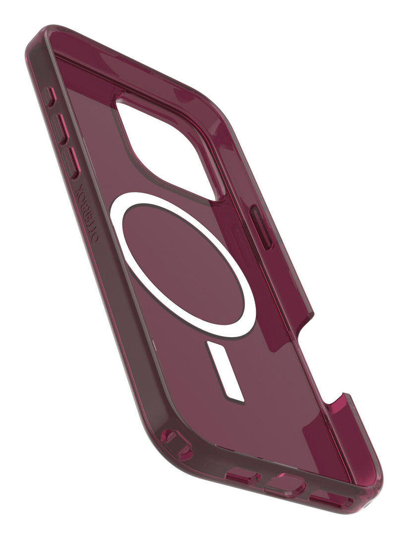 Custodia Symmetry Clear for MagSafe per iPhone 16 Pro Max - Borgogna