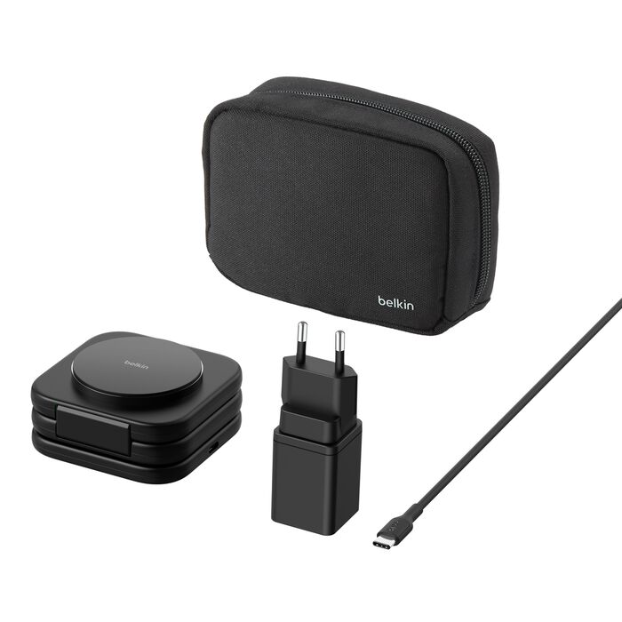 Tappetino di ricarica Belkin Boostcharge Pro 3 in 1 con Qi2 da 15W