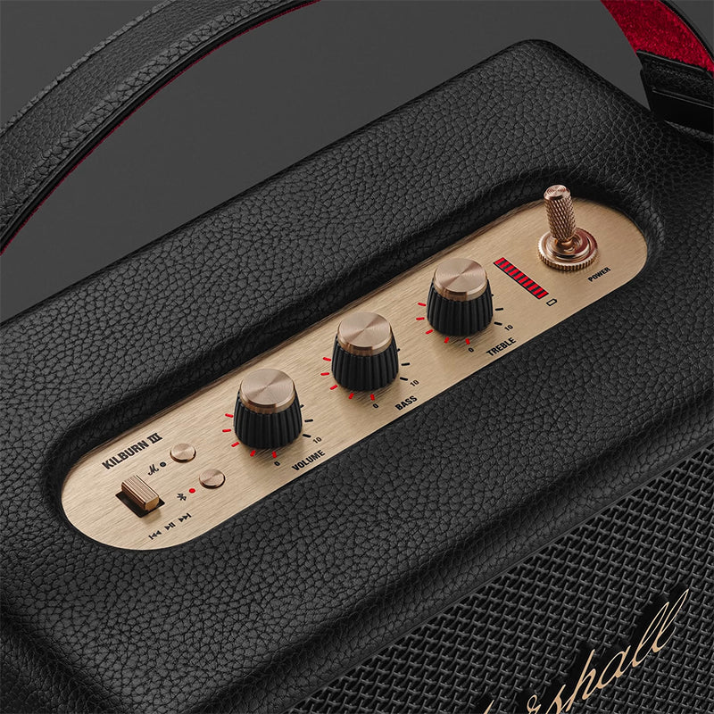 Marshall Kilburn III Black & Brass nero