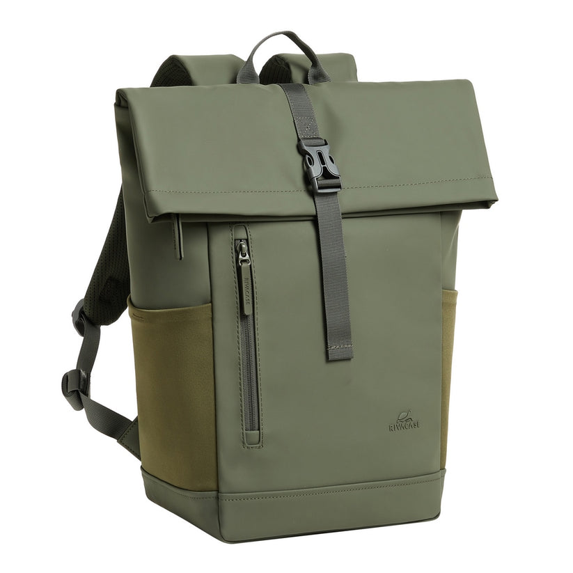 Zaino Rivacase 7826 verde oliva - 17L per MacBook fino a 15"