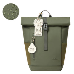 Zaino Rivacase 7826 verde oliva - 17L per MacBook fino a 15"