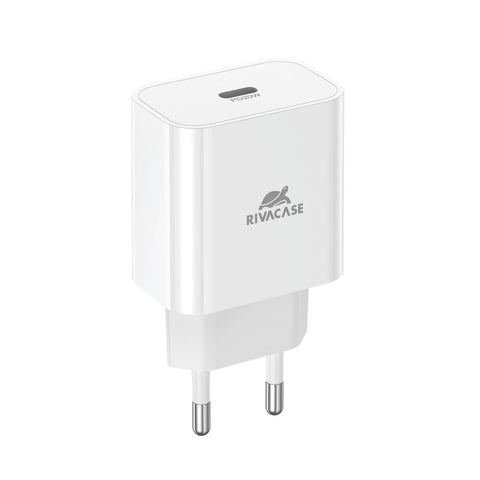 Caricatore da muro W00 EU bianco 20W PD 3.0/ 1 USB-C