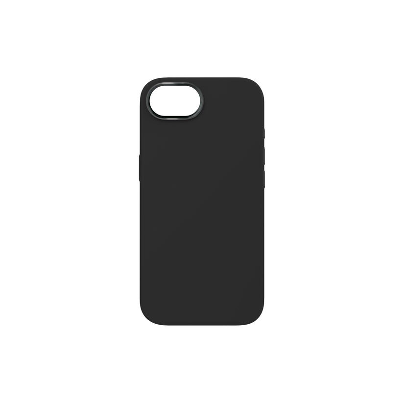 Cover in silicone compatibile MagSafe di Tunit per iPhone 16e - Nero