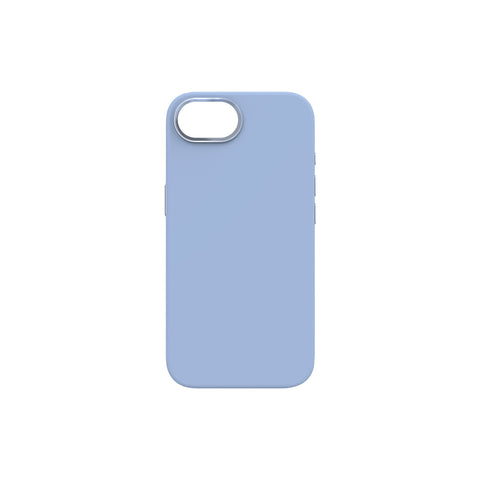 Cover in silicone compatibile MagSafe di Tunit per iPhone 16e - Azzurro