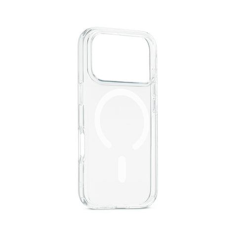 Custodia trasparente con magnete bianco per iPhone 17 Pro