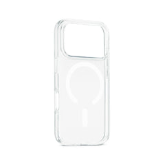 Custodia trasparente con magnete bianco per iPhone 17 Pro Max