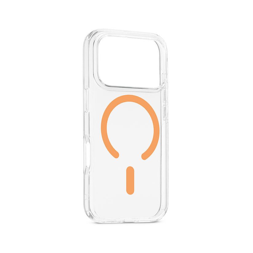 Custodia trasparente con magnete pesca per iPhone 17 Pro