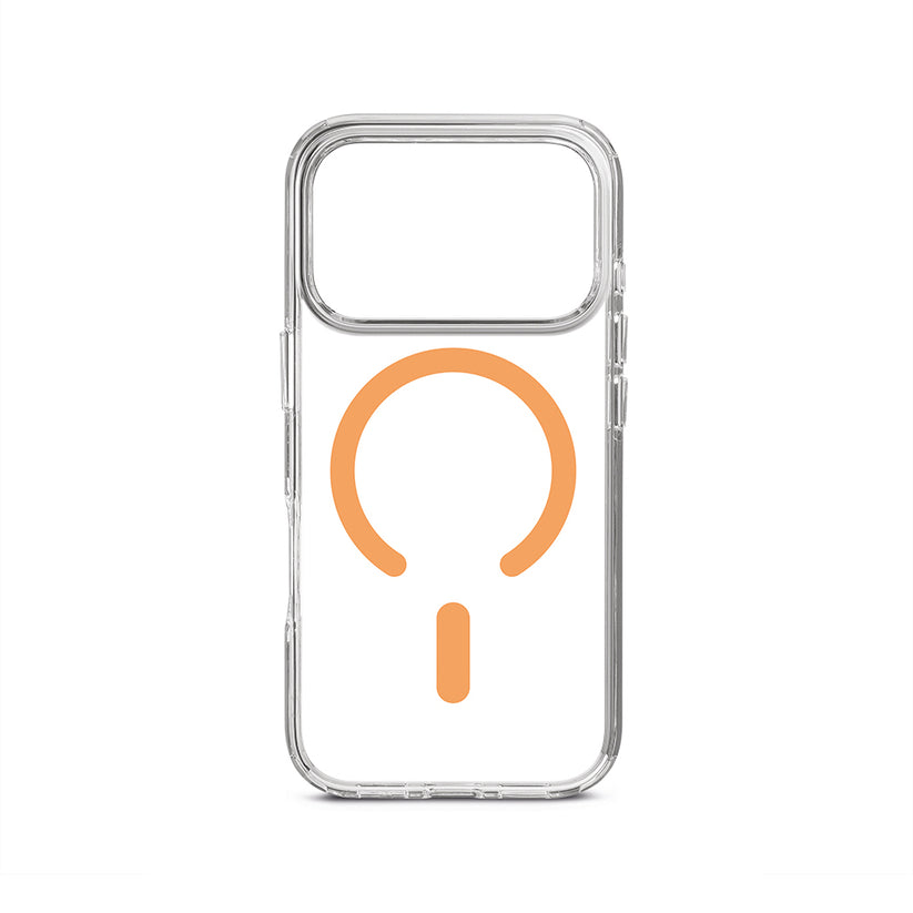 Custodia trasparente con magnete pesca per iPhone 17 Pro