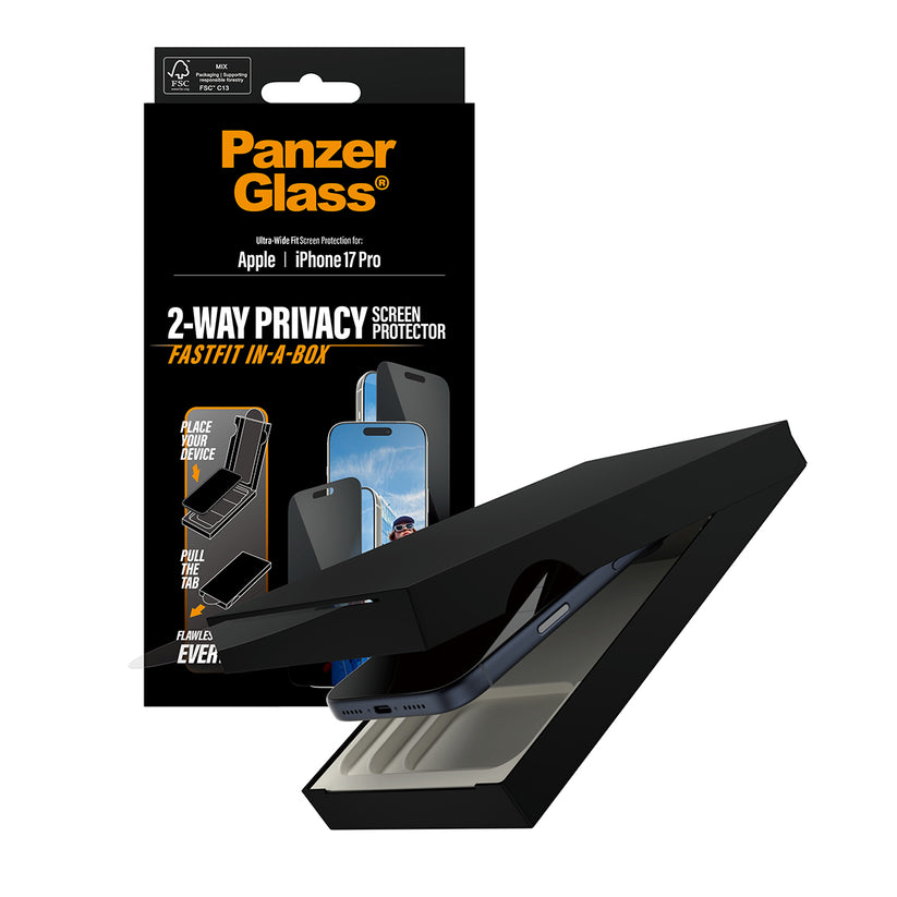Vetrino PanzerGlass Privacy per iPhone 17 Pro