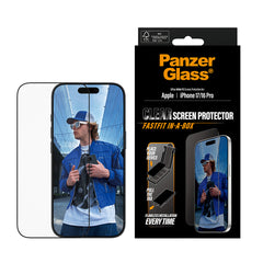 PanzerGlass Screen Protector Ultra-Wide Fit per iPhone 17 e iPhone 16 Pro