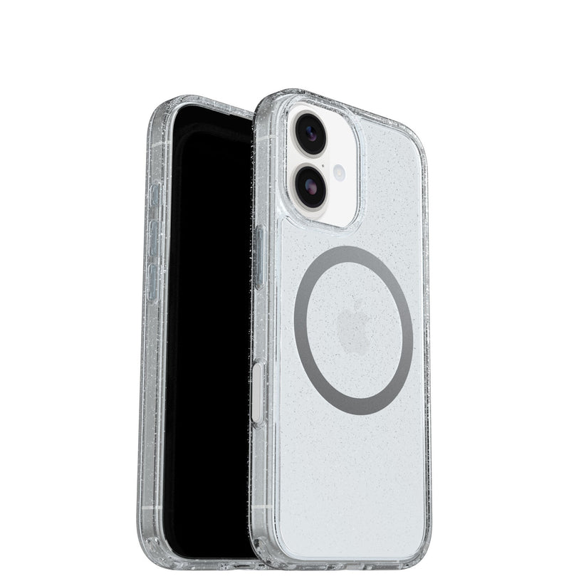 Cover Symmetry Series Clear con MagSafe per iPhone 17 - Glitter