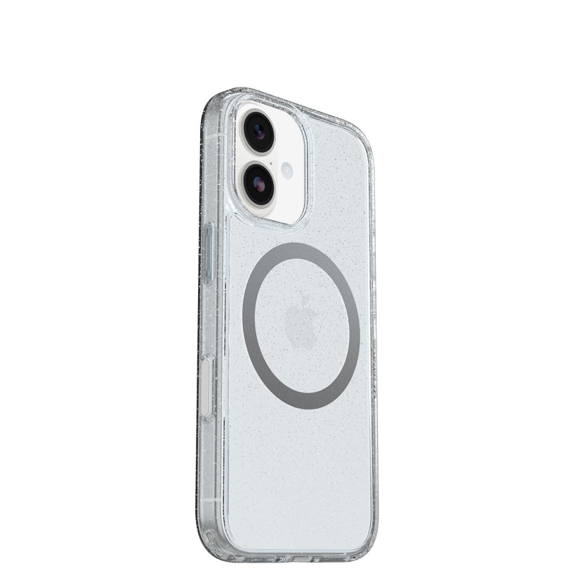 Cover Symmetry Series Clear con MagSafe per iPhone 17 - Glitter