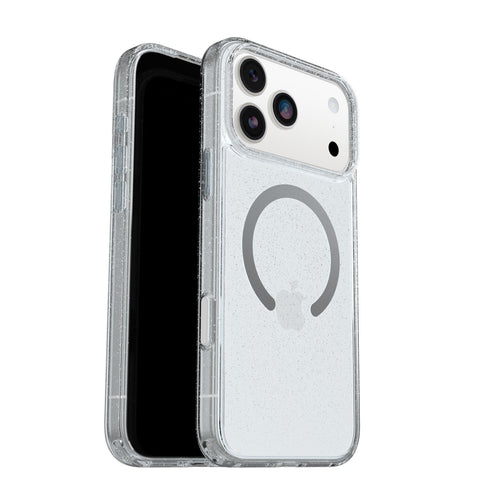 Custodia Symmetry Series Clear con MagSafe per iPhone 17 Pro Max - Glitter