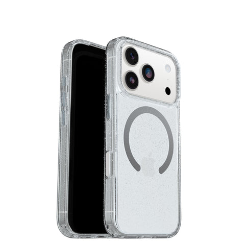 Custodia Symmetry Series Clear con MagSafe per iPhone 17 Pro - Glitter