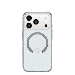 Custodia Symmetry Series Clear con MagSafe per iPhone 17 Pro - Glitter