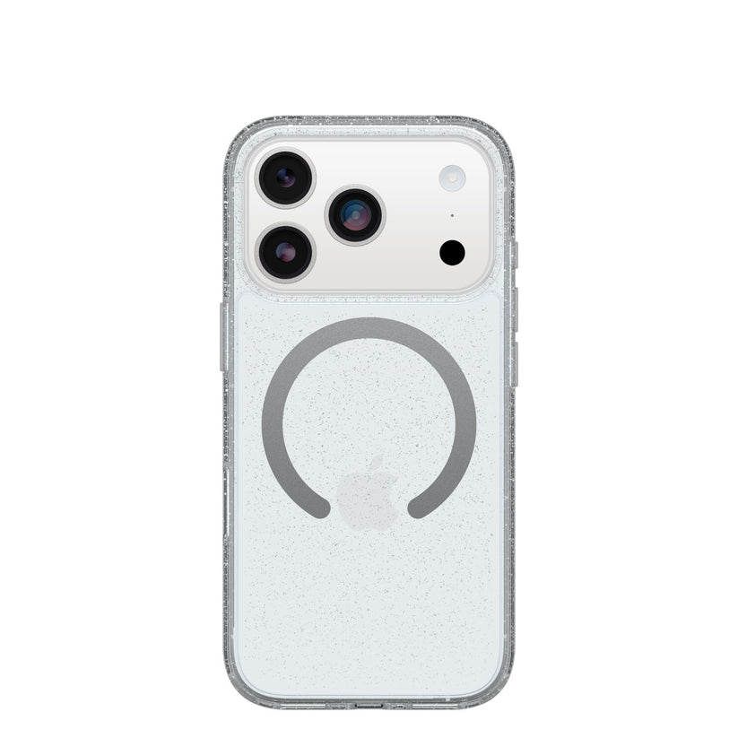 Custodia Symmetry Series Clear con MagSafe per iPhone 17 Pro - Glitter
