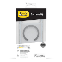 Custodia Symmetry Series Clear con MagSafe per iPhone 17 Pro - Glitter