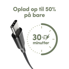 Cavo magnetico da USB-C a USB-C empower da 240 W - USB 2.0 - 1,5 m - Nero siderale