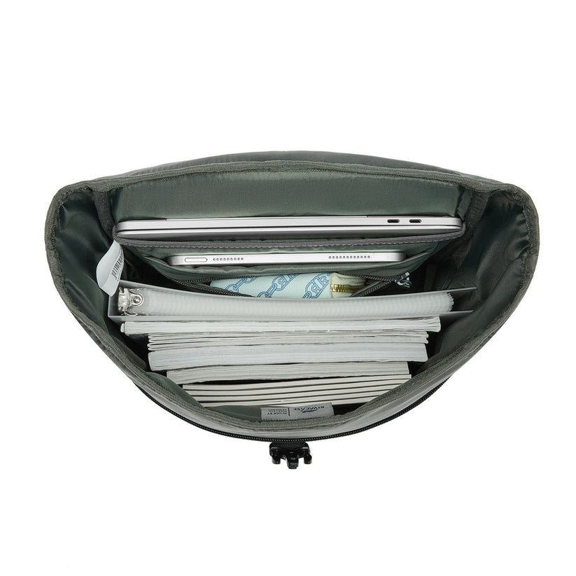 Zaino Roll Top 14" nero Rivacase Eden 7826