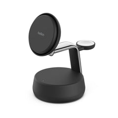Dock di ricarica magnetica 3 in 1 con Qi2 da 25 W - Nero carbone