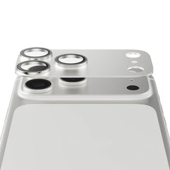 PanzerGlass Fender - Protezione per la fotocamera di iPhone 17 Pro Max argento