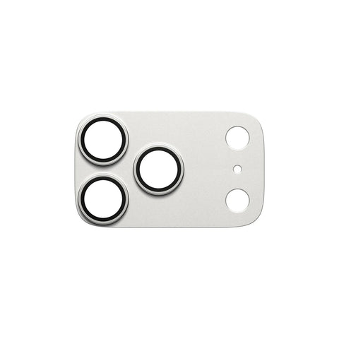 PanzerGlass Fender - Protezione per la fotocamera di iPhone 17 Pro argento