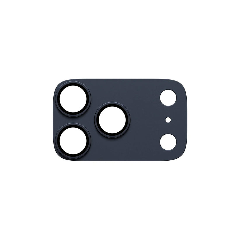 PanzerGlass Fender - Protezione per la fotocamera di iPhone 17 Pro blu profondo