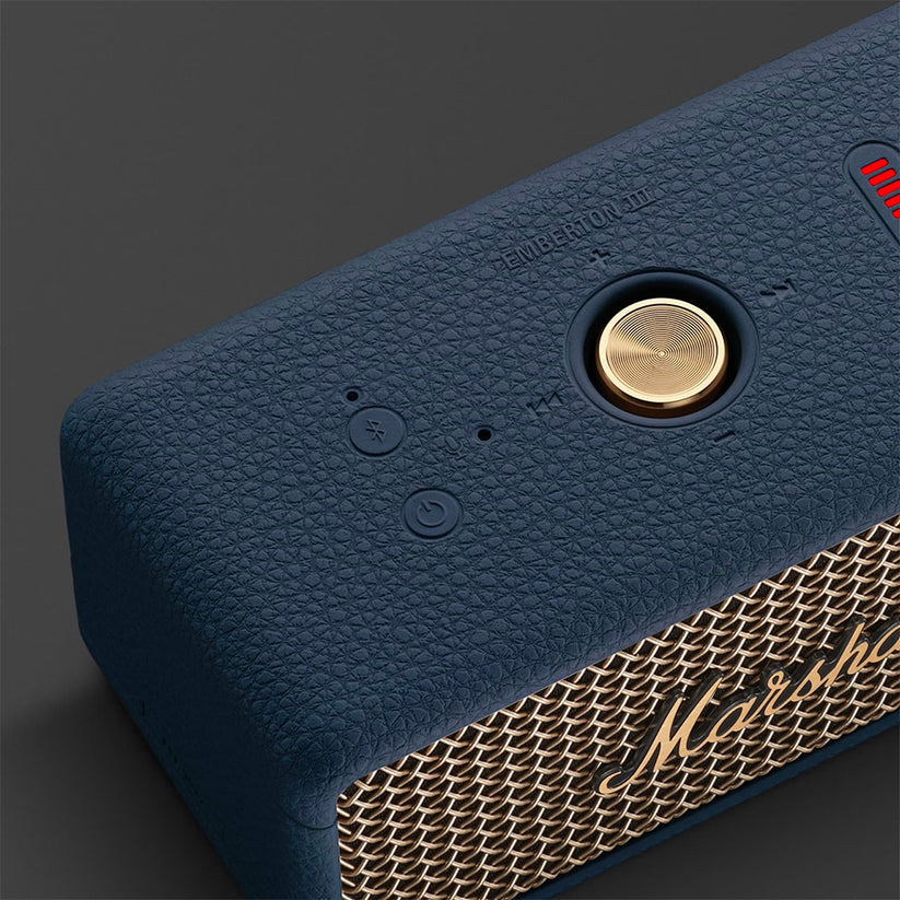 Speaker Bluetooth portatile Marshall Emberton III Midnight Blu