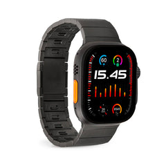 Cinturino Puro Titan per Apple Watch 44/45/46/49 mm - Nero