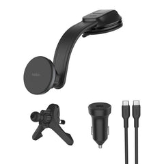 Supporto di ricarica wireless magnetica da auto Belkin 25W Qi2