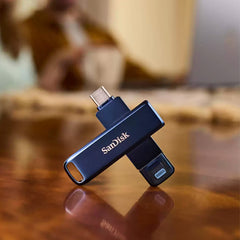 Chiavetta SanDisk da 128GB per iPhone - compatibile USB-C e Lightning