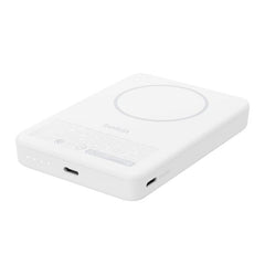 Belkin BoostCharge Power Bank 10K magnetico con Qi2 e stand - Bianco