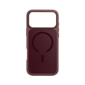 aiino Arctic Custodia con retro in vetro satinato per iPhone 18 Pro - Borgogna