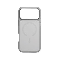 aiino Arctic Custodia con retro in vetro satinato per iPhone 18 Pro - Grigio