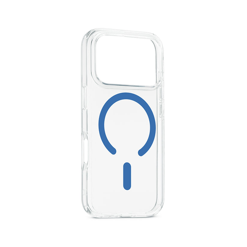 Custodia con magnete color blu per iPhone 18 Pro