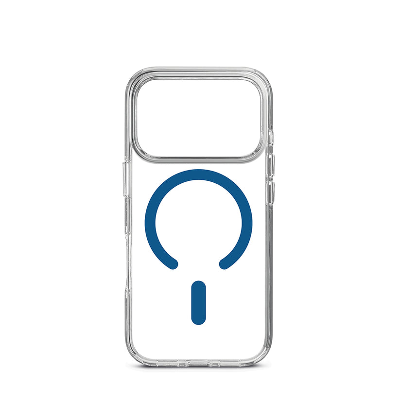 Custodia con magnete color blu per iPhone 18 Pro