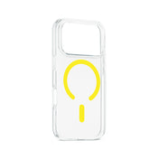 Custodia con magnete color giallo per iPhone 18 Pro