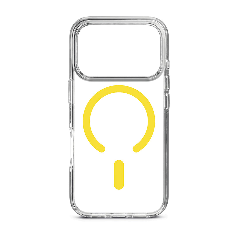 Aiino Frozen - Cover MagSafe per iPhone 18 Pro Max giallo