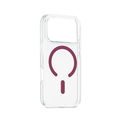 Custodia con magnete color borgogna per iPhone 18 Pro