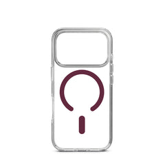 Custodia con magnete color borgogna per iPhone 18 Pro