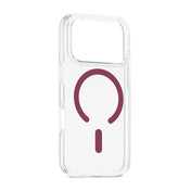 Aiino Frozen - Cover MagSafe per iPhone 18 Pro Max borgogna