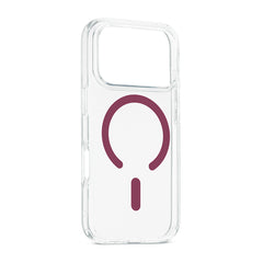 Aiino Frozen - Cover MagSafe per iPhone 18 Pro Max borgogna