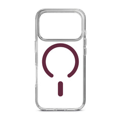 Aiino Frozen - Cover MagSafe per iPhone 18 Pro Max borgogna