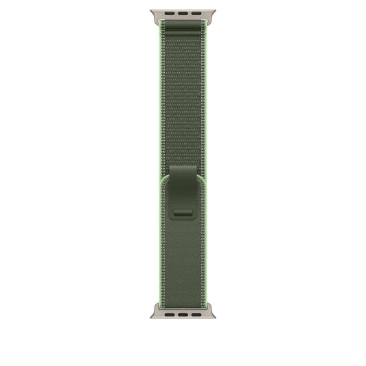 49mm-green-neon-trail-loop--m-l-natural-titanium-finish_MFT44ref