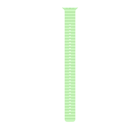 49mm-neon-green-ocean-band-extension-natural-titanium-finish_MGCG4